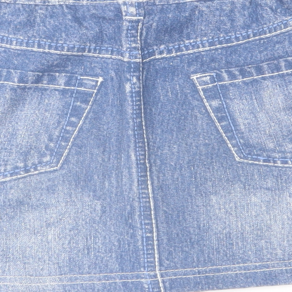 Cherokee Girls Blue   Mini Skirt Size 8-9 Years