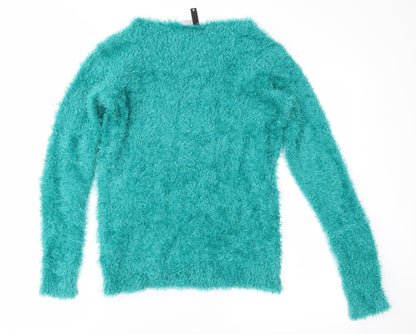 Divided Womens Green   Pullover Jumper Size S