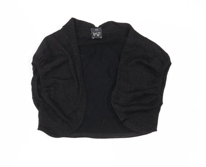 Belle Womens Black   Shrug Jumper Size 12