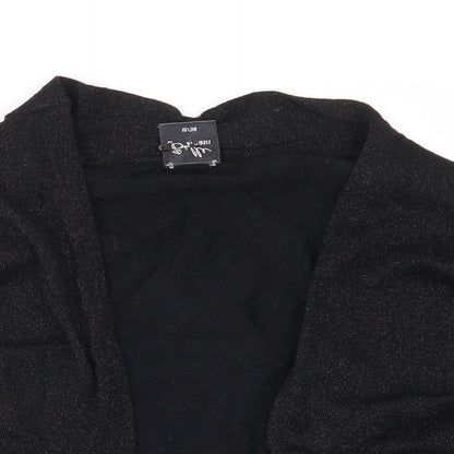 Belle Womens Black   Shrug Jumper Size 12