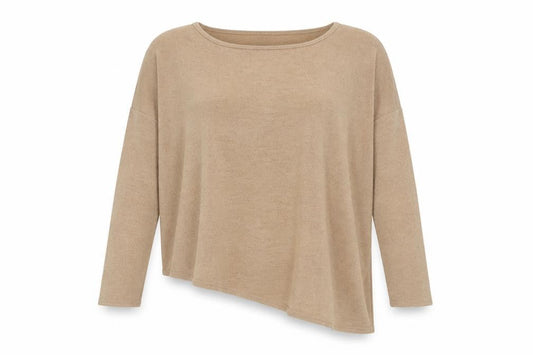 Womens UK Size 6 newlook Brown Basic Blouse