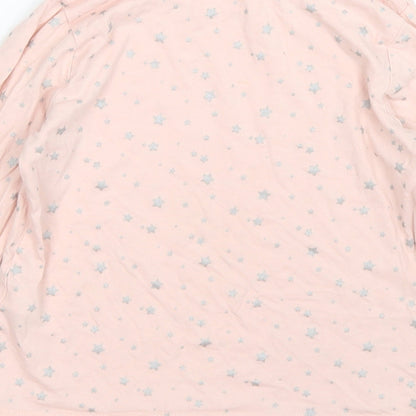George Girls Pink Polka Dot  Basic T-Shirt Size 6-7 Years  - STARS