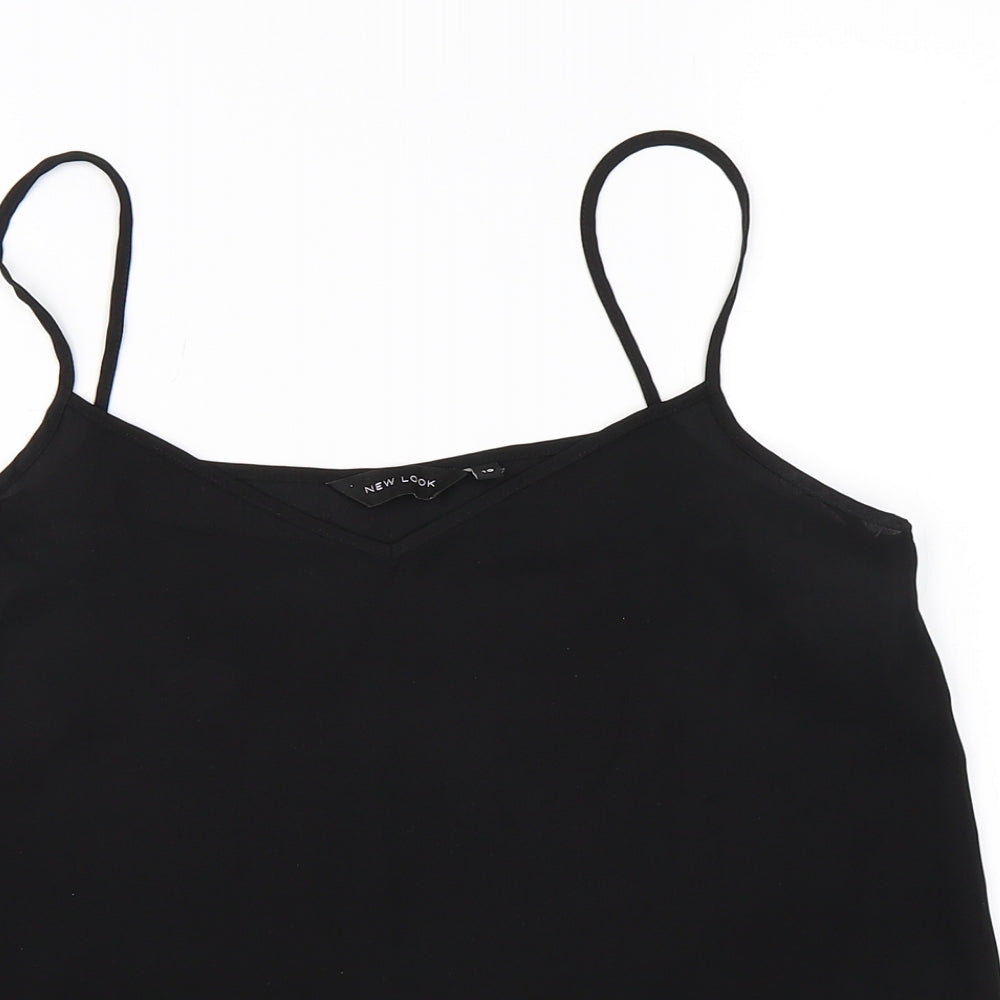 Newlook Womens Black   Camisole Tank Size 10