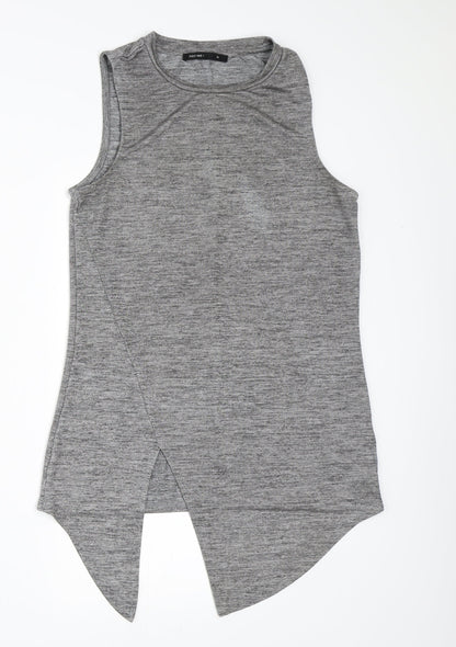 First and I Womens Grey   Basic Tank Size S