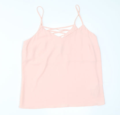 Newlook Womens Pink   Camisole Tank Size 10