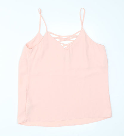 Newlook Womens Pink   Camisole Tank Size 10