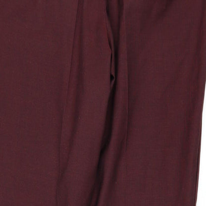Womens UK Size 10 NEXT Regular Fit  Red Trousers
