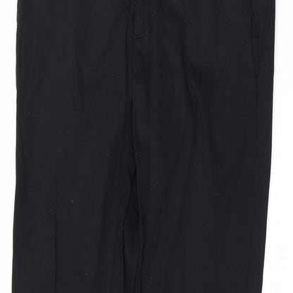 Mango Womens Black   Sweatpants Trousers Size 10 L29 in