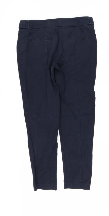 Womens UK Size 10 Oasis Regular Fit  Blue Trousers