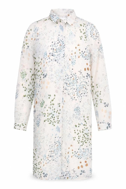 Womens UK Size XS Vera Moda Beige Basic Button-Up