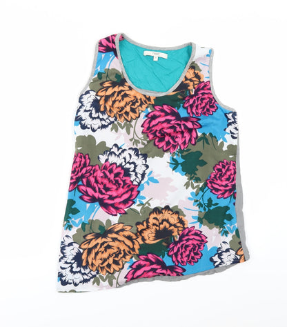 Womens UK Size 8 NEXT Multicoloured Camisole T-Shirt