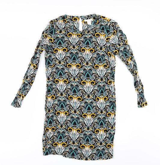 H&M Womens Multicoloured Floral  Mini  Size 4