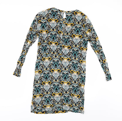 H&M Womens Multicoloured Floral  Mini  Size 4