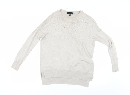 Primark Womens Beige   Pullover Jumper Size S