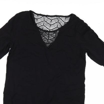 VILA Womens Black   A-Line  Size S