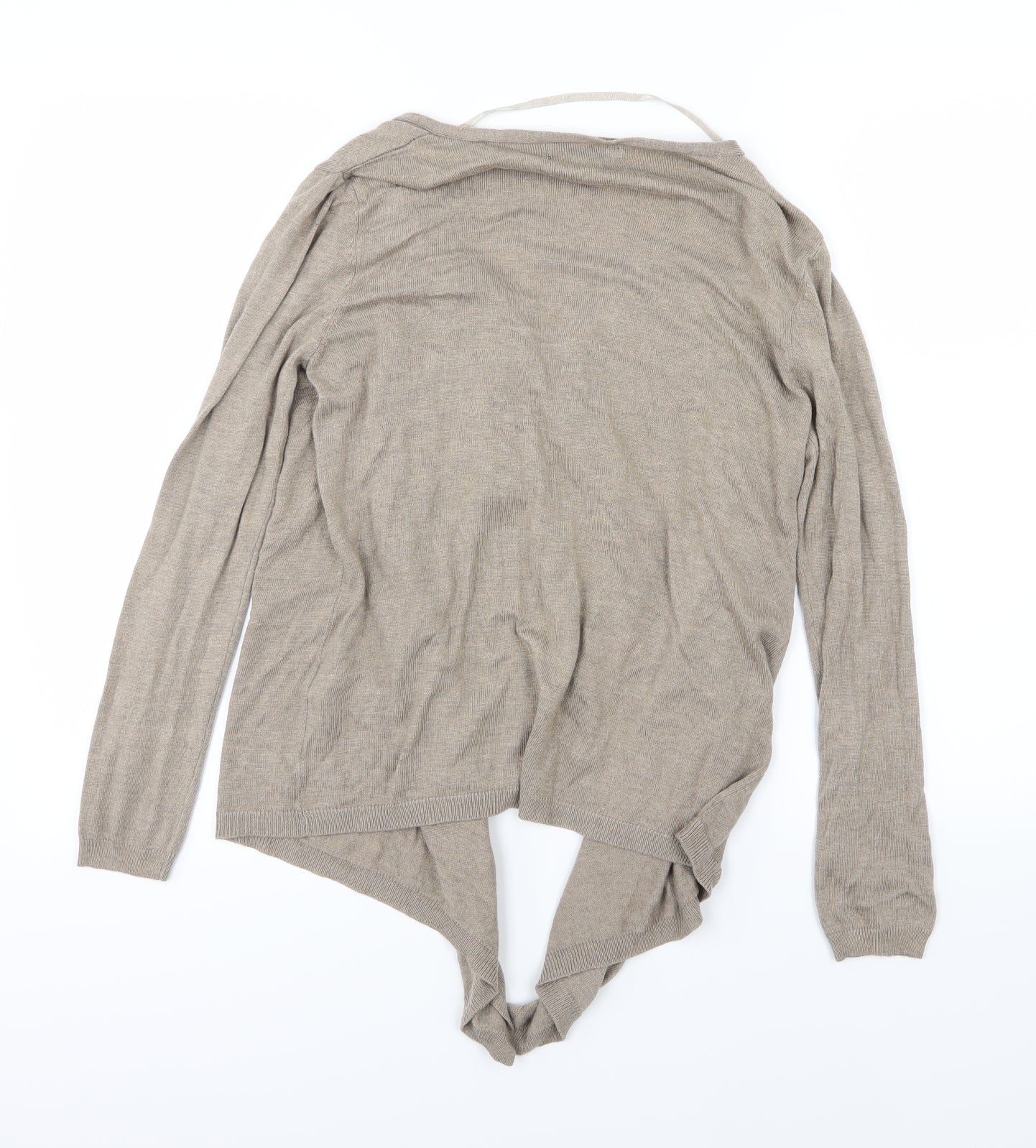 Primark Womens Brown  Knit Cardigan Jumper Size M