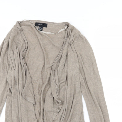Primark Womens Brown  Knit Cardigan Jumper Size M