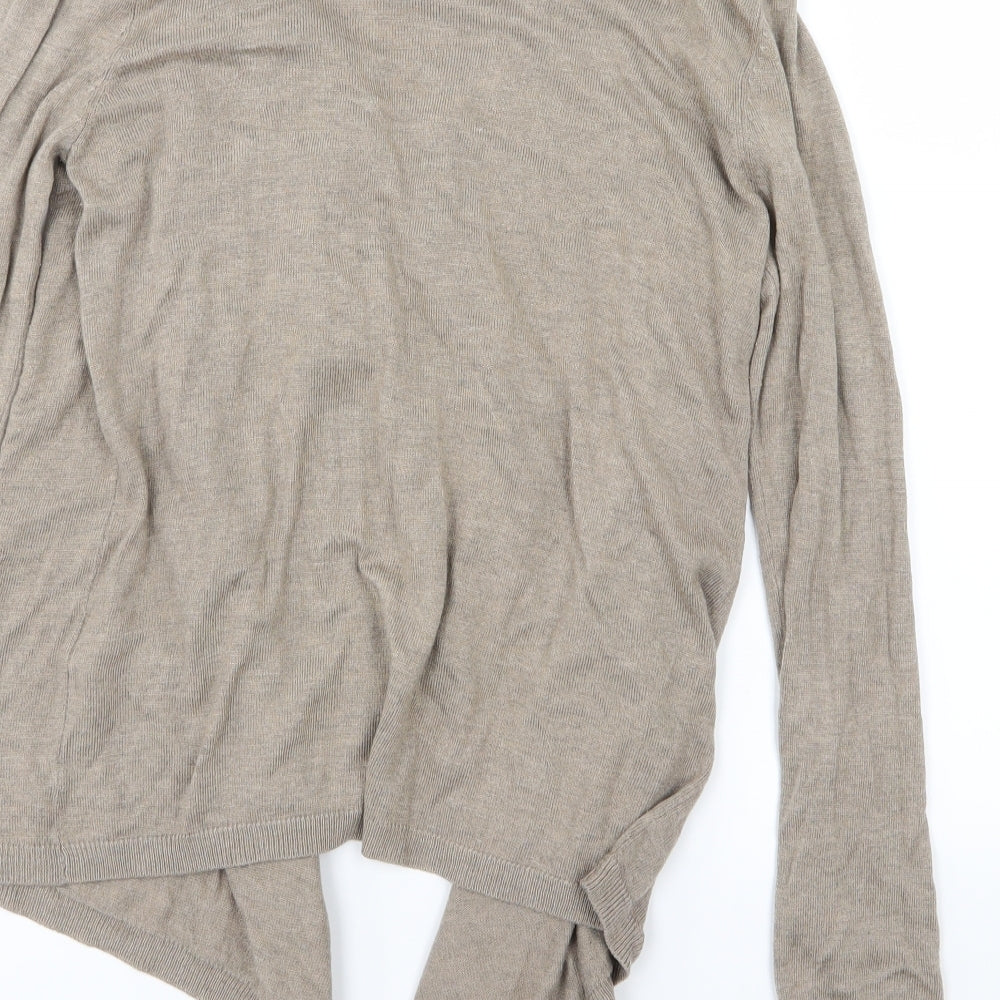 Primark Womens Brown  Knit Cardigan Jumper Size M