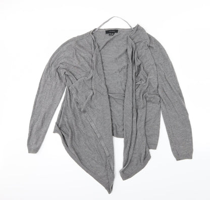 Primark Womens Grey  Knit Cardigan Jumper Size M