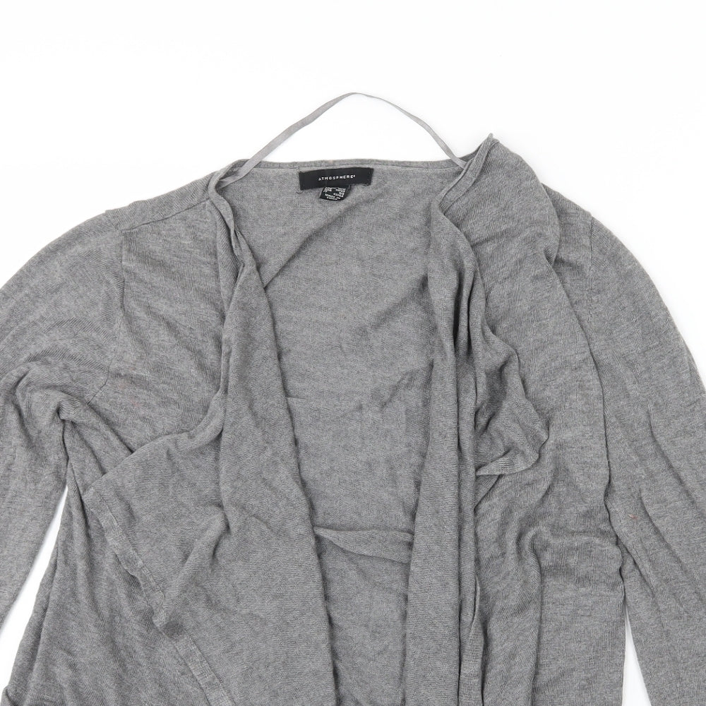 Primark Womens Grey  Knit Cardigan Jumper Size M