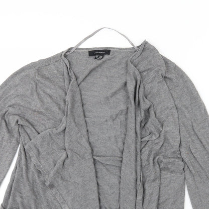 Primark Womens Grey  Knit Cardigan Jumper Size M