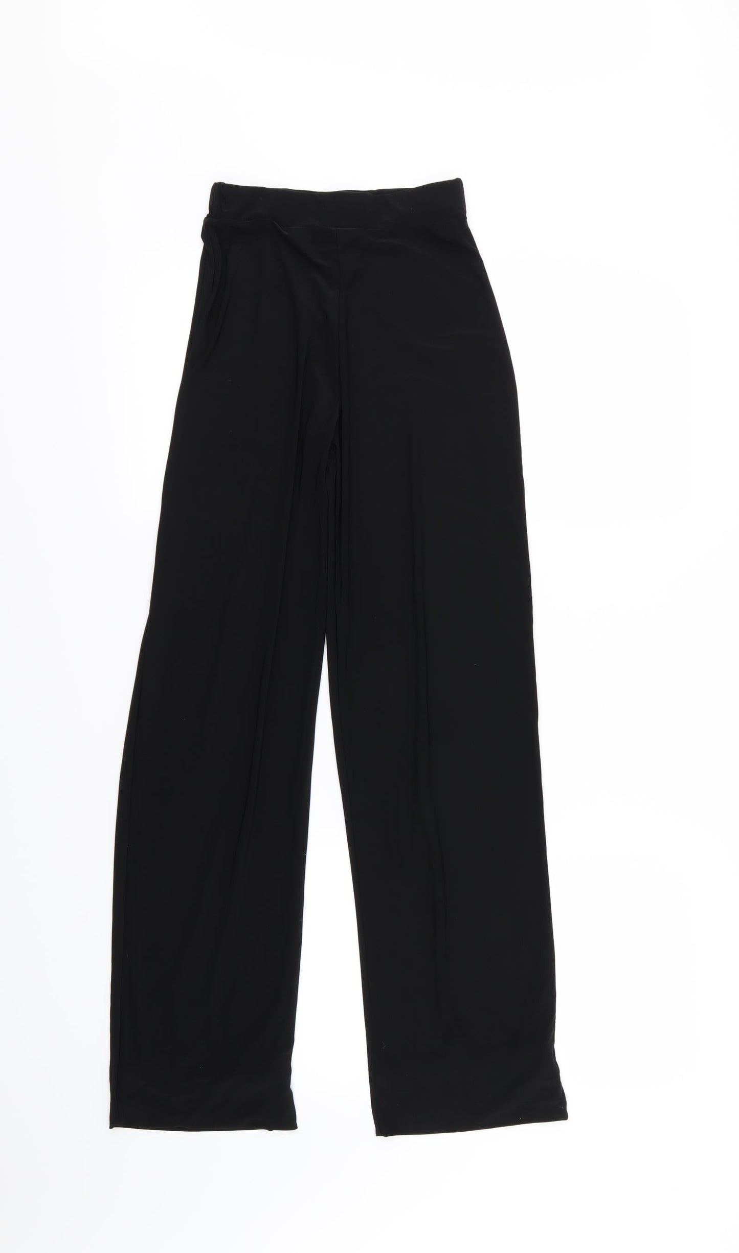 Womens UK Size 6 PRETTYLITTLETHING Regular Fit  Black Trousers