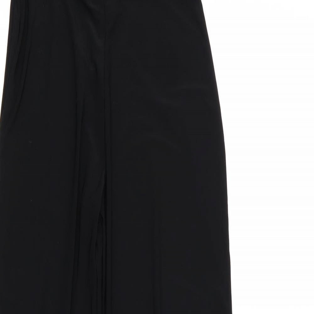 Womens UK Size 6 PRETTYLITTLETHING Regular Fit  Black Trousers