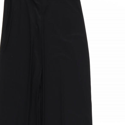Womens UK Size 6 PRETTYLITTLETHING Regular Fit  Black Trousers