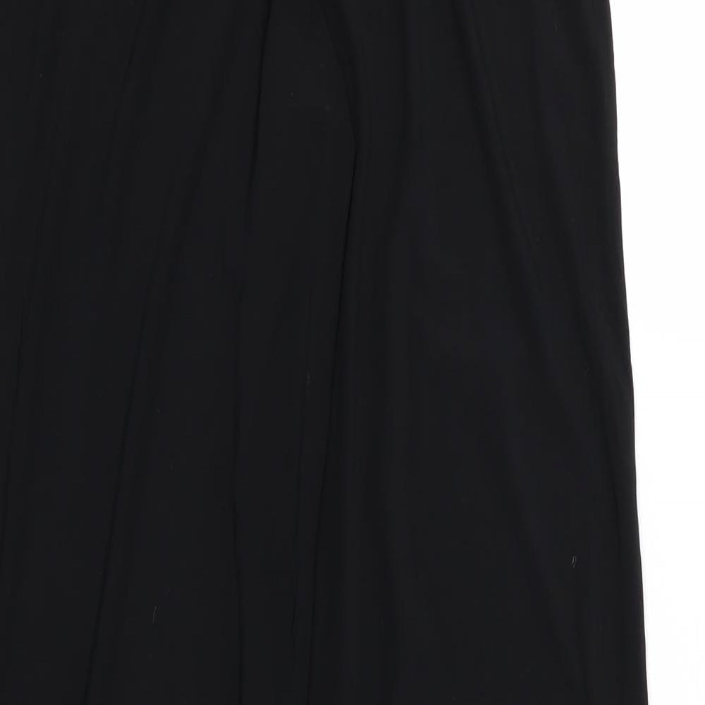 Womens UK Size 6 PRETTYLITTLETHING Regular Fit  Black Trousers