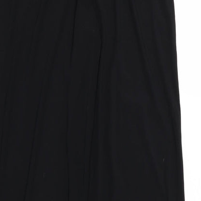 Womens UK Size 6 PRETTYLITTLETHING Regular Fit  Black Trousers