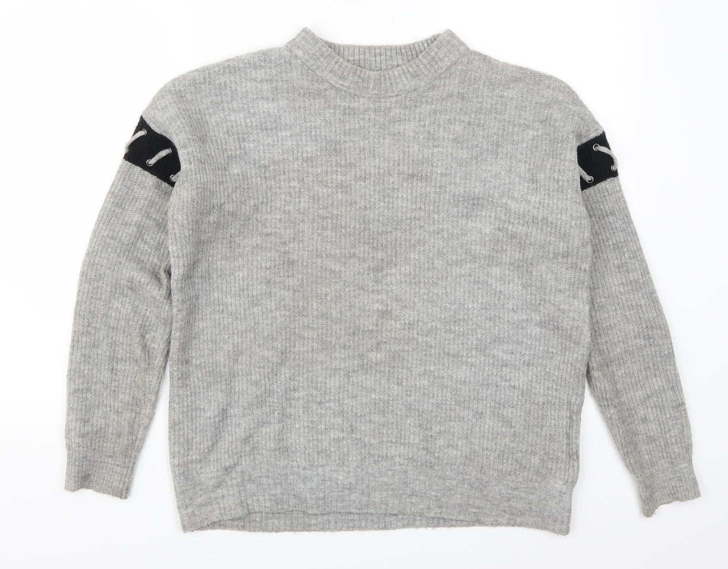 Papay Womens Grey   Pullover Jumper Size M