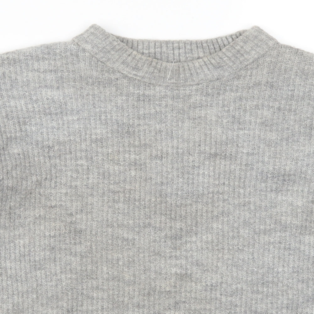 Papay Womens Grey   Pullover Jumper Size M