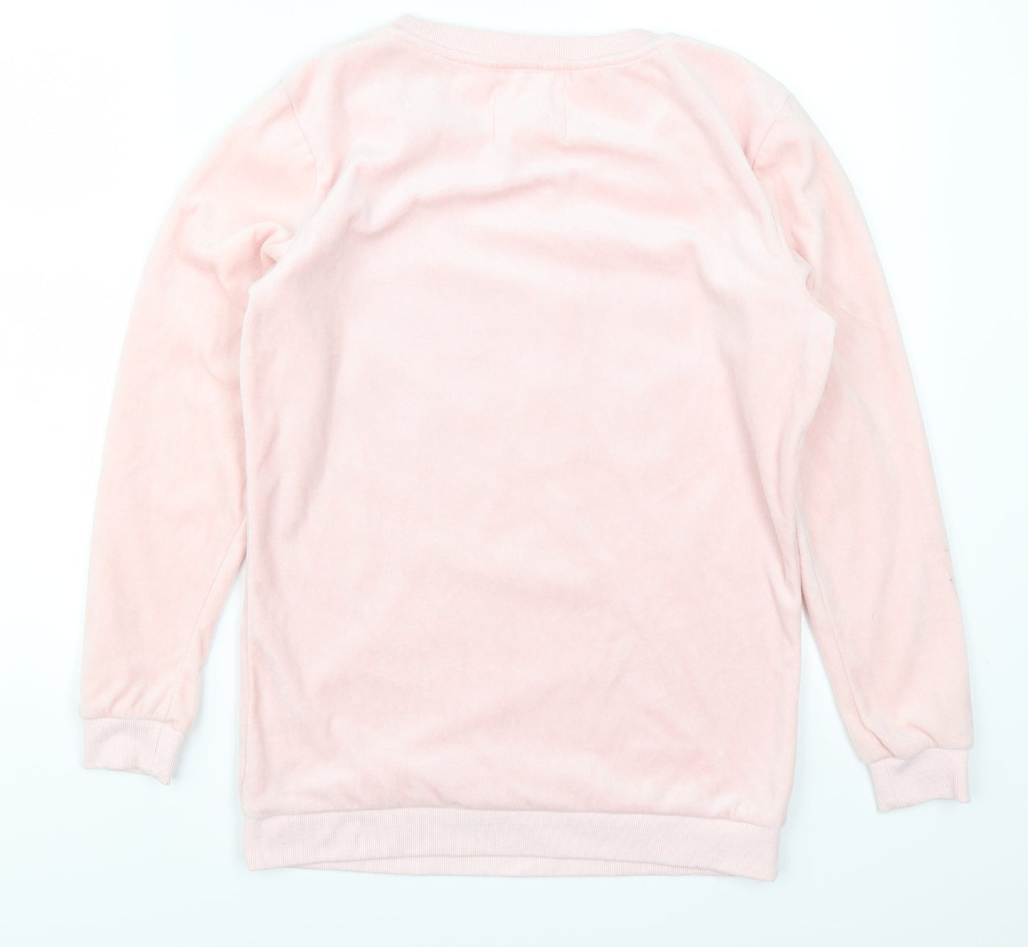 F&F Womens Pink Solid  Top Pyjama Top Size XS  - Let Me Sleep