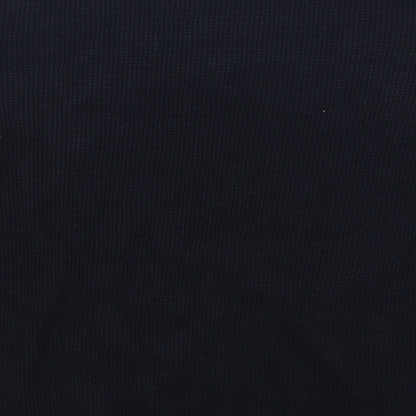 River Island Mens Blue   Henley Jumper Size S