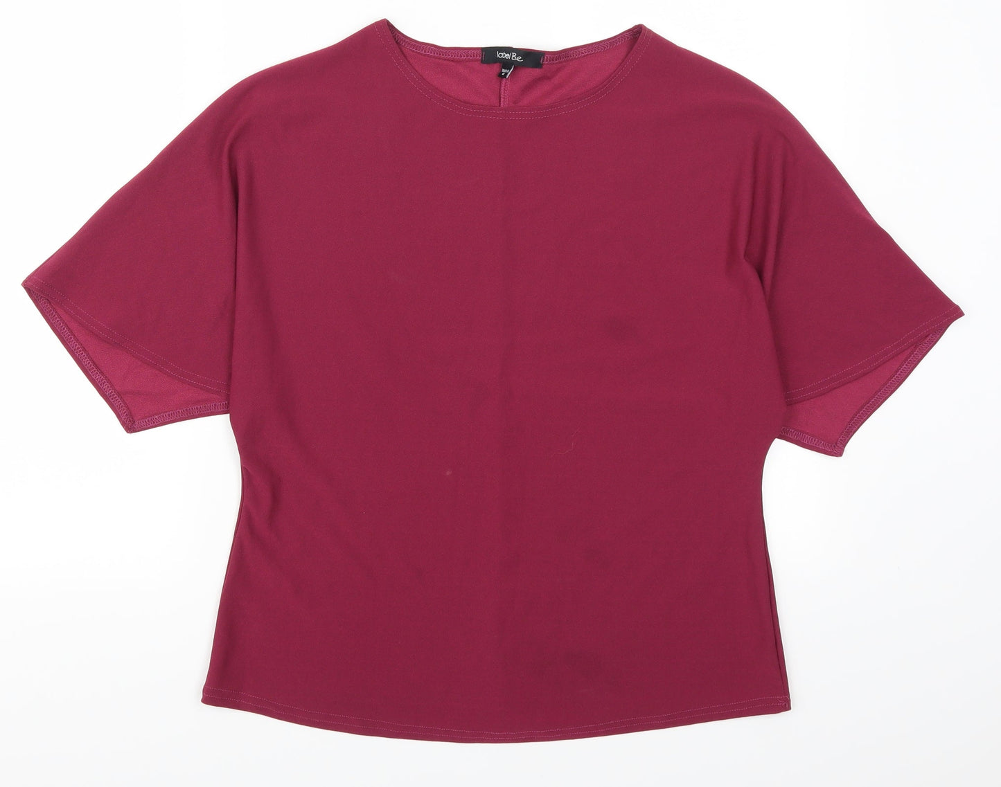 Womens UK Size 12 Label Be Pink Basic T-Shirt