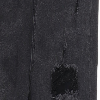 SheIn Womens Grey  Denim Skinny Jeans Size 28 in L25 in