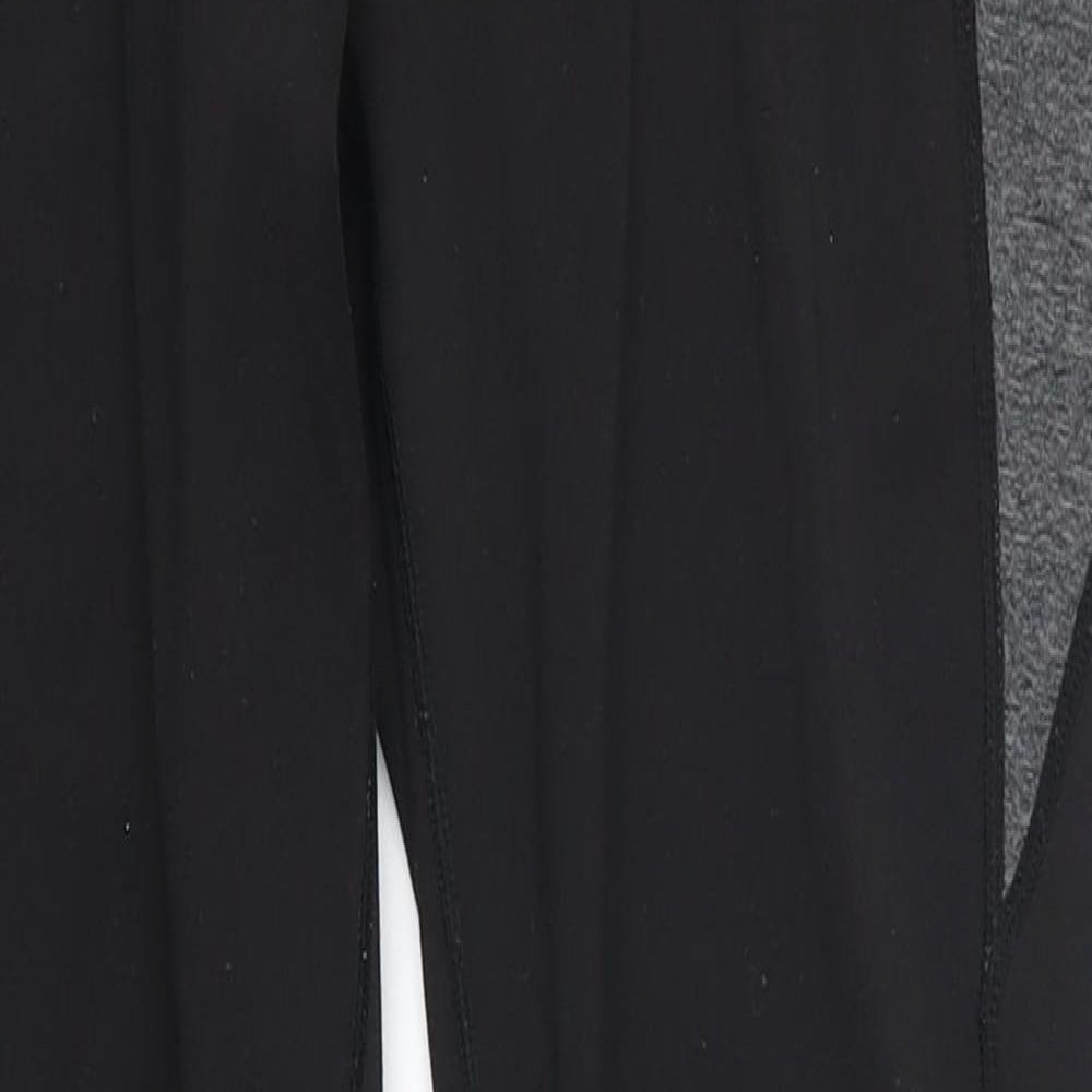 Preworn Womens Black   Track Pants Leggings Size 28 in L30 in