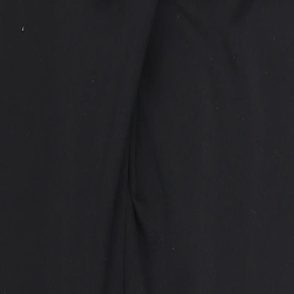 Preworn Womens Black   Track Pants Leggings Size 28 in L30 in