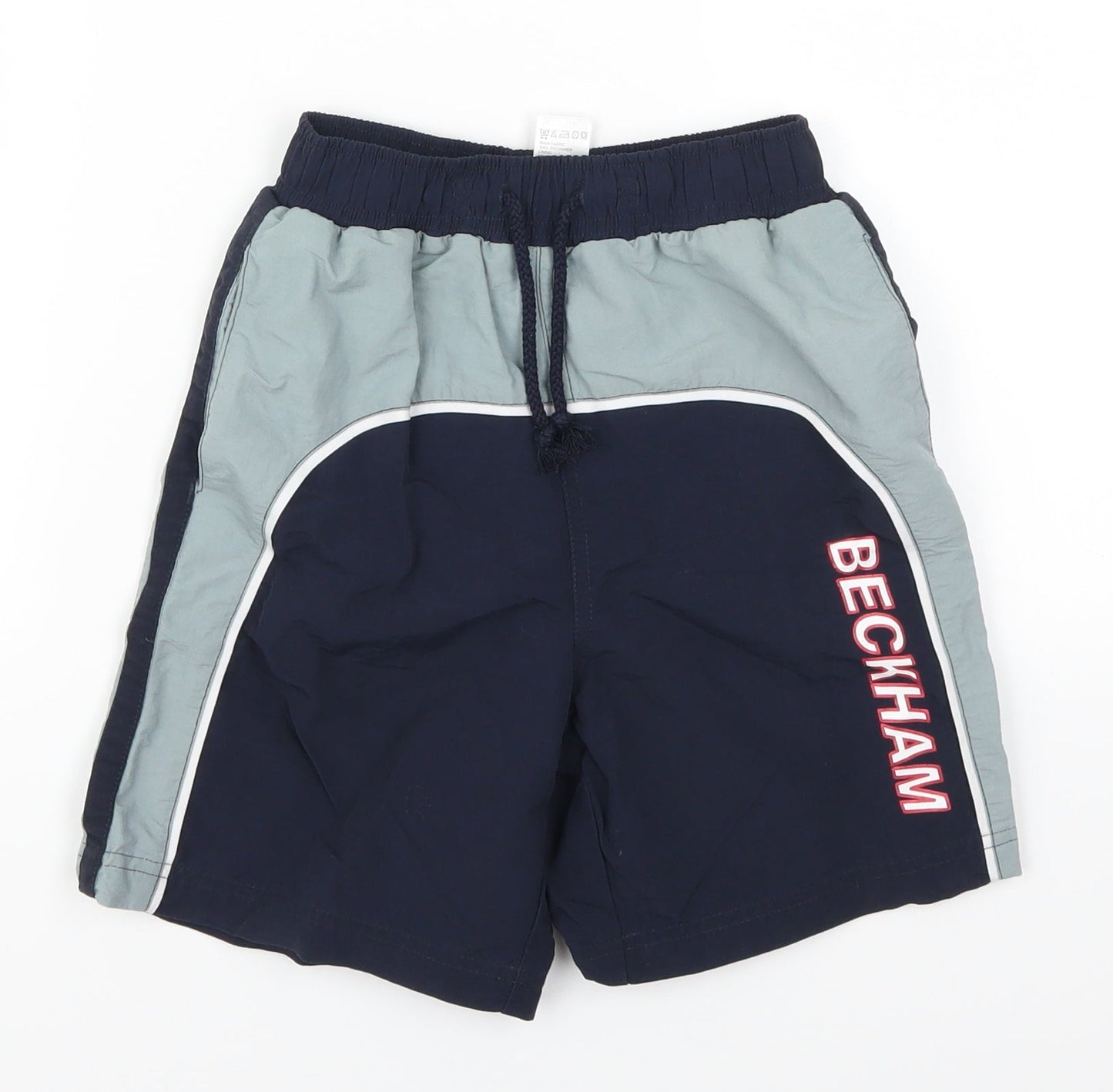 Marks and Spencer Boys Blue   Utility Shorts Size 5-6 Years - Beckham
