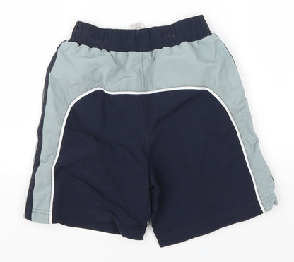 Marks and Spencer Boys Blue   Utility Shorts Size 5-6 Years - Beckham