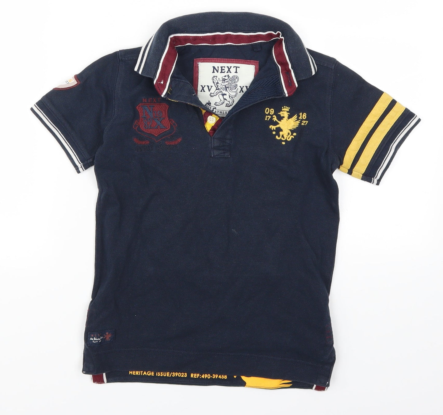 NEXT Boys Blue Striped  Basic Polo Size 6 Years  - 23