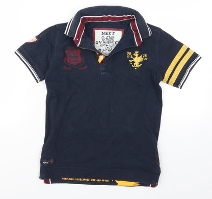NEXT Boys Blue Striped  Basic Polo Size 6 Years  - 23