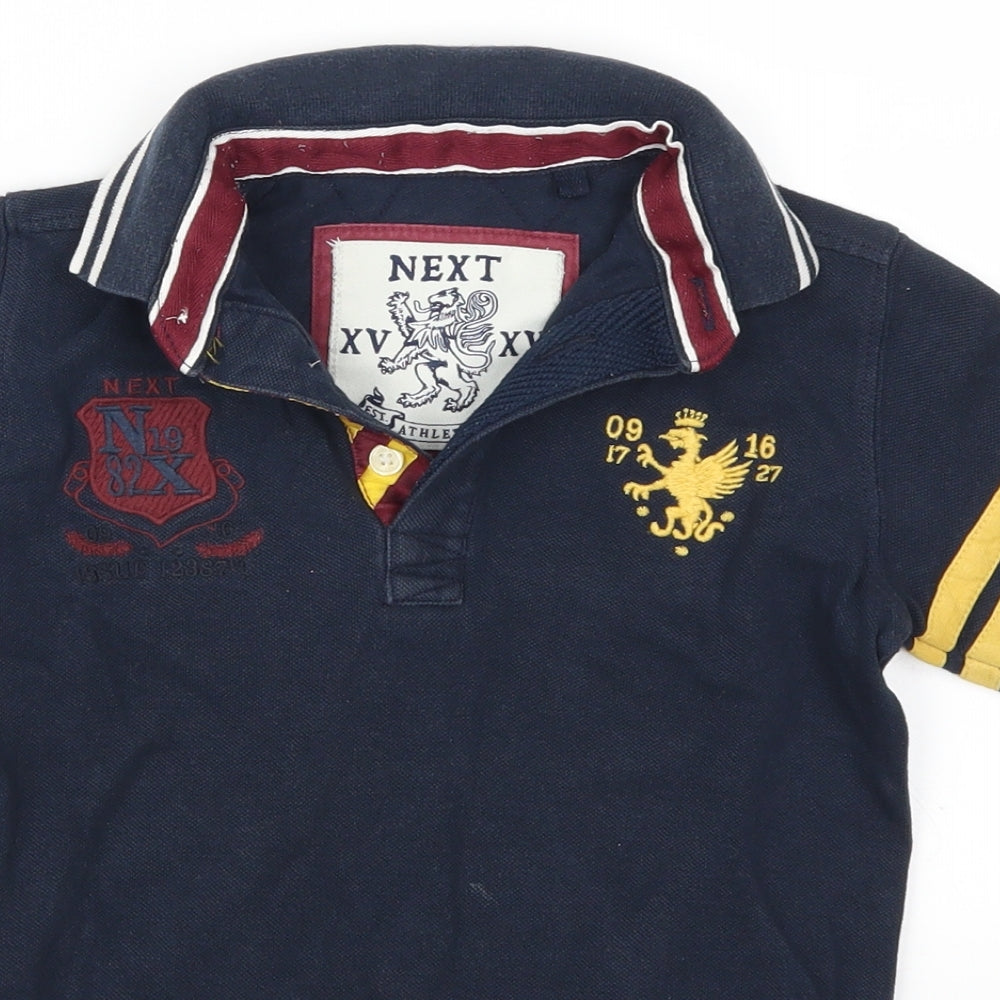 NEXT Boys Blue Striped  Basic Polo Size 6 Years  - 23