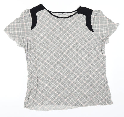 TU Womens White   Basic Blouse Size 16