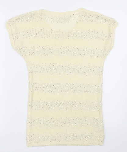 NEXT Womens Beige   Pullover Jumper Size 8