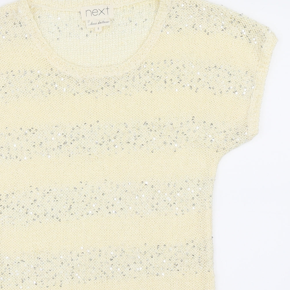 NEXT Womens Beige   Pullover Jumper Size 8