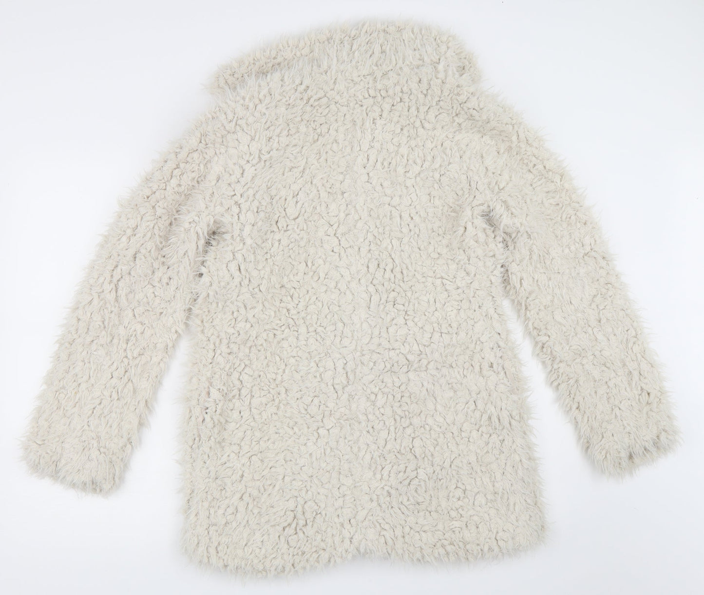 Womens UK Size 6 Atmosphere Beige Overcoat