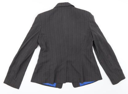 Womens UK Size 14 Preworn Regular Grey Blazer