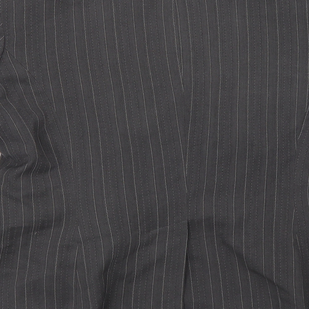 Womens UK Size 14 Preworn Regular Grey Blazer