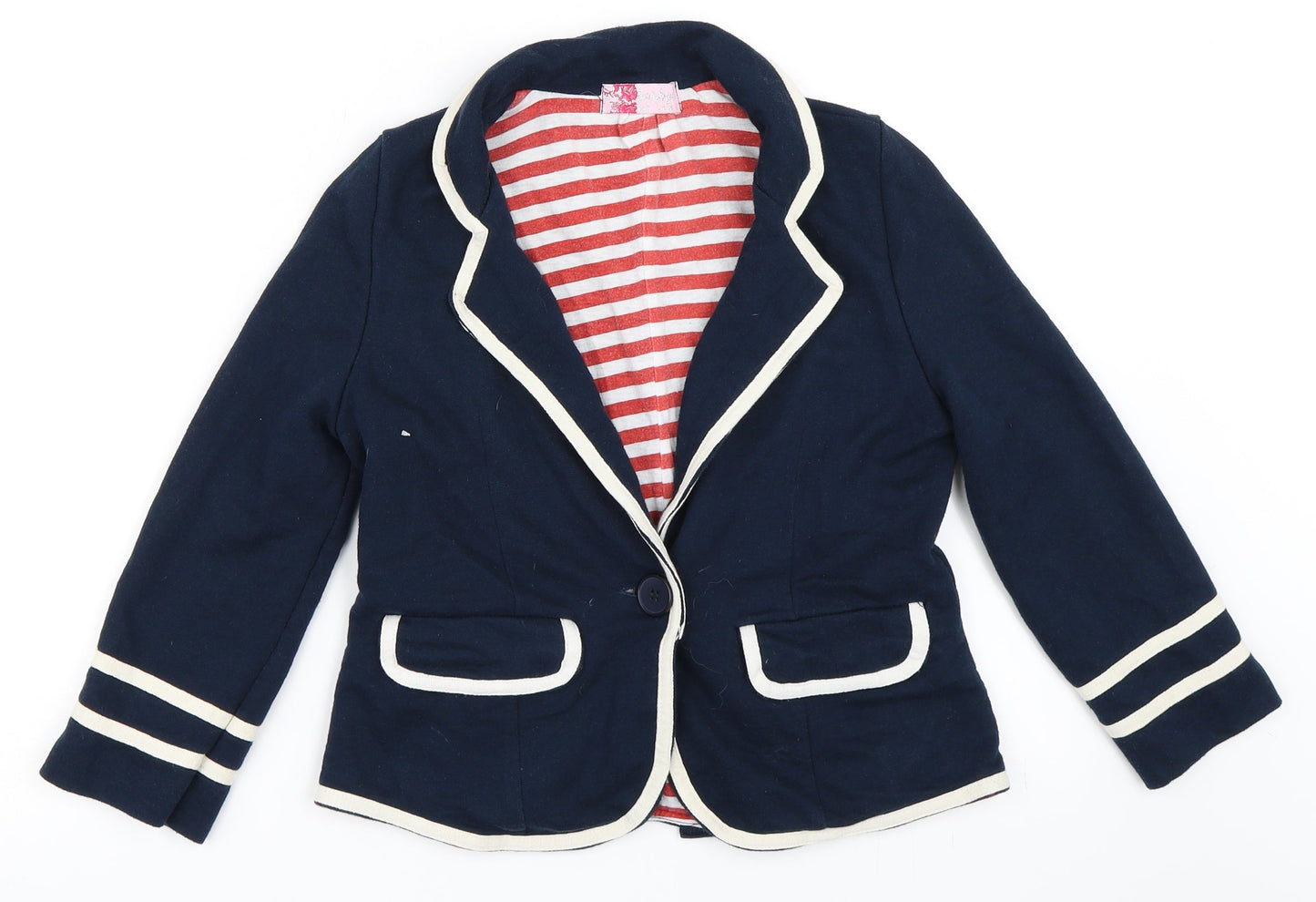 Womens UK Size 6 Preworn Blue Jacket